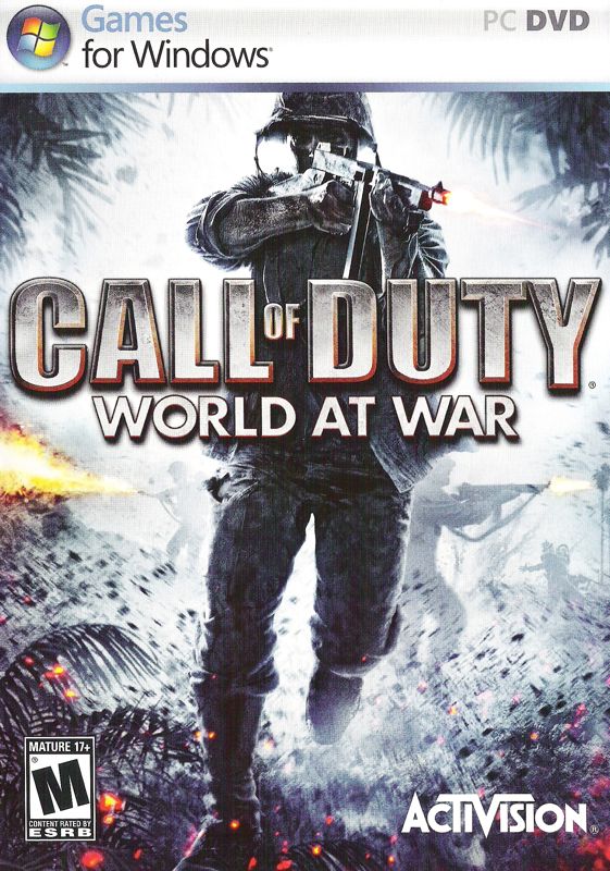 Call of Duty World at War box art for Wii